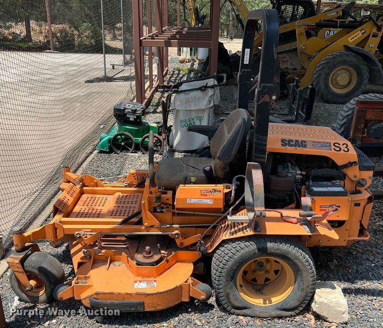 image for item LF9311 Scag STT61V Turf Tiger  ZTR lawn mower