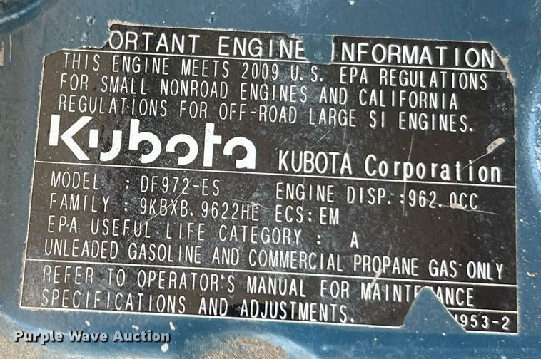 image for item LF9311 Scag STT61V Turf Tiger  ZTR lawn mower