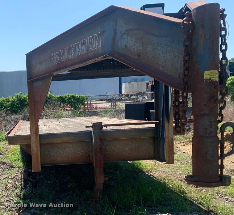 image for item LH9707 1998 Trailerman  equipment trailer