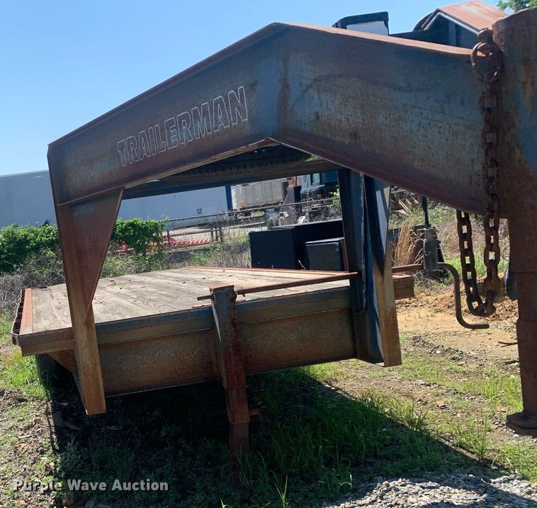 image for item LH9707 1998 Trailerman  equipment trailer