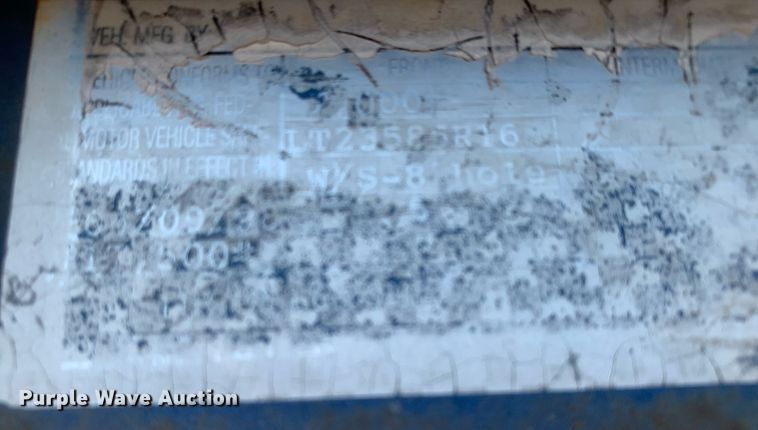 image for item LH9707 1998 Trailerman  equipment trailer