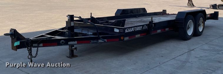 image for item LJ9742 2018 Lucon 7T192THDBW  tilt deck equipment trailer