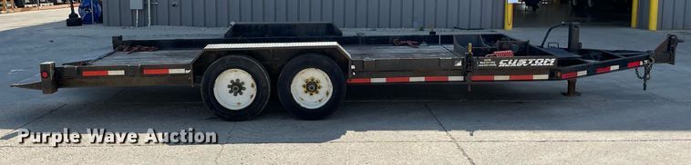 image for item LJ9742 2018 Lucon 7T192THDBW  tilt deck equipment trailer