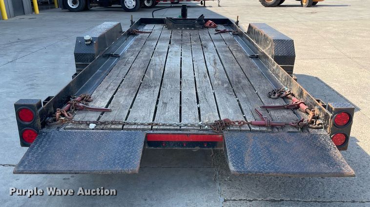 image for item LJ9742 2018 Lucon 7T192THDBW  tilt deck equipment trailer