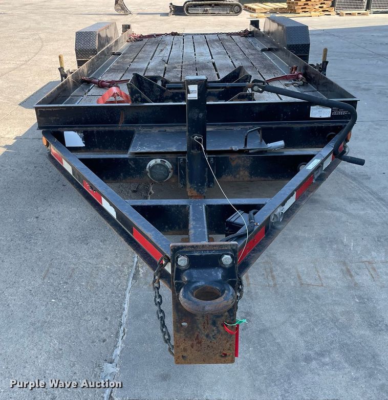 image for item LJ9742 2018 Lucon 7T192THDBW  tilt deck equipment trailer