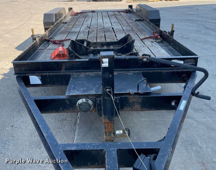 image for item LJ9742 2018 Lucon 7T192THDBW  tilt deck equipment trailer