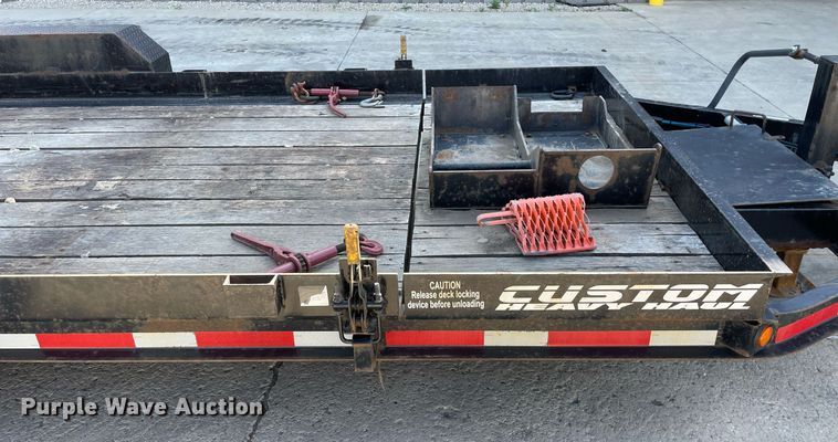 image for item LJ9742 2018 Lucon 7T192THDBW  tilt deck equipment trailer