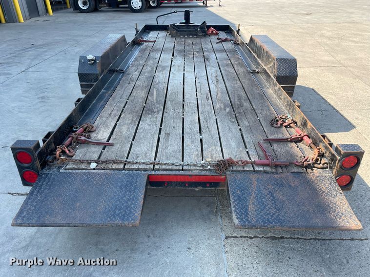 image for item LJ9742 2018 Lucon 7T192THDBW  tilt deck equipment trailer