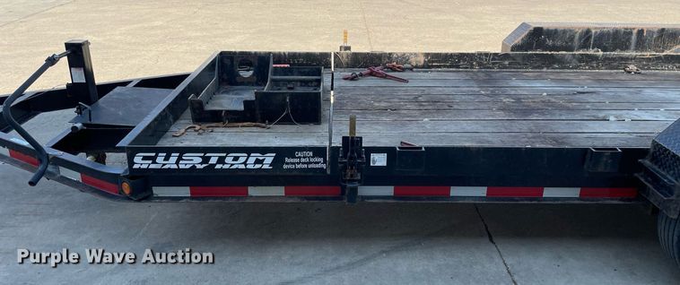 image for item LJ9742 2018 Lucon 7T192THDBW  tilt deck equipment trailer