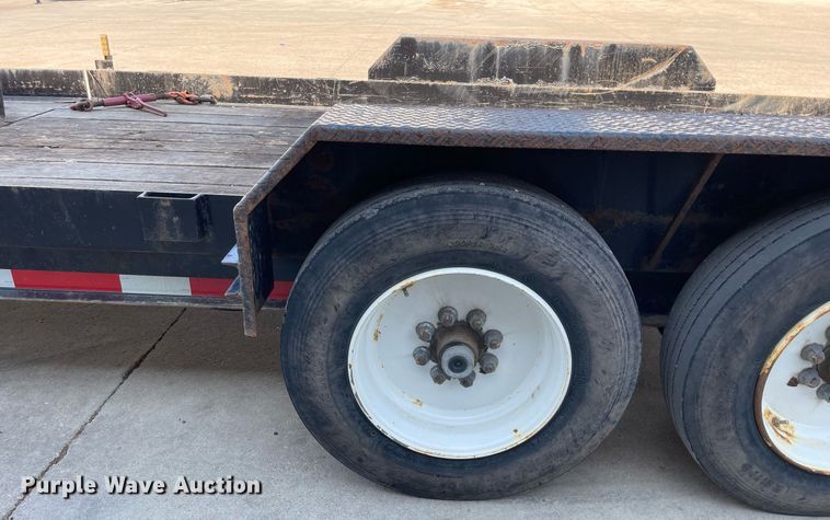 image for item LJ9742 2018 Lucon 7T192THDBW  tilt deck equipment trailer