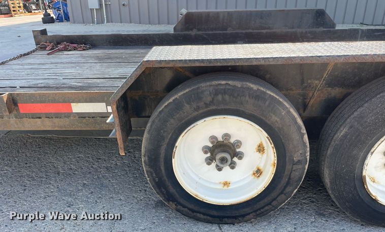 image for item LJ9742 2018 Lucon 7T192THDBW  tilt deck equipment trailer