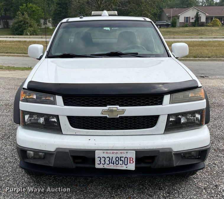 image for item LJ9763 2010 Chevrolet Colorado  Ext. Cab pickup truck