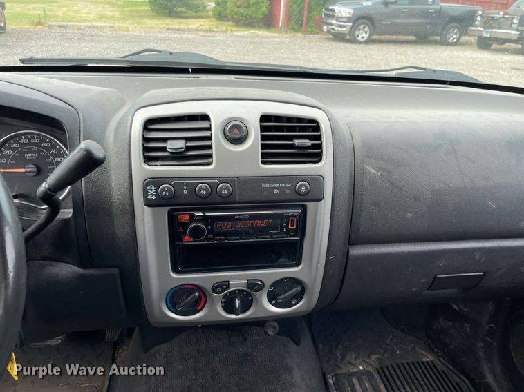 image for item LJ9763 2010 Chevrolet Colorado  Ext. Cab pickup truck