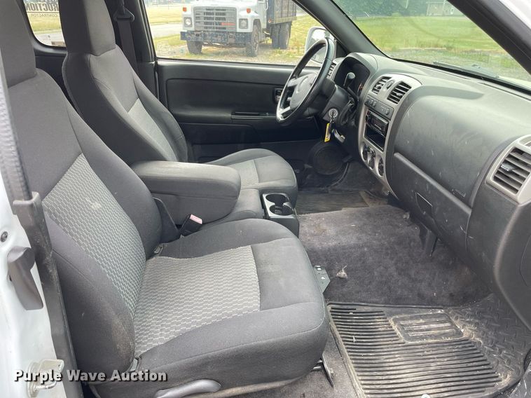 image for item LJ9763 2010 Chevrolet Colorado  Ext. Cab pickup truck