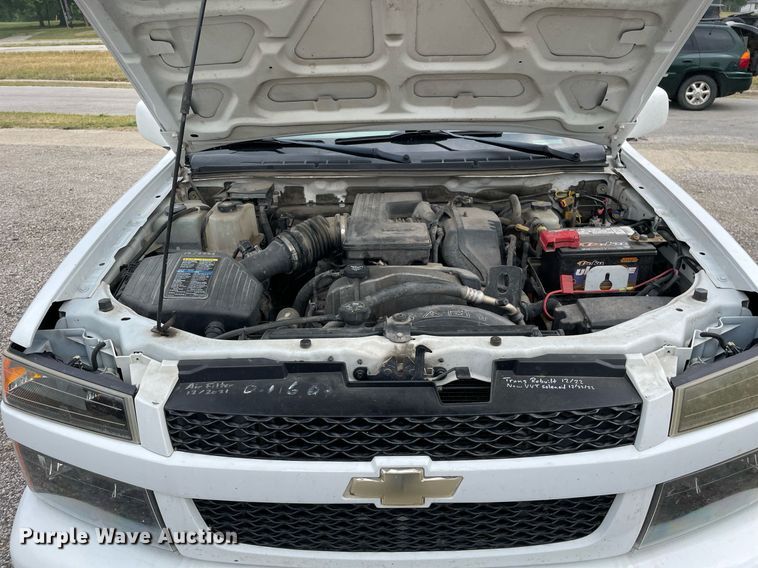 image for item LJ9763 2010 Chevrolet Colorado  Ext. Cab pickup truck