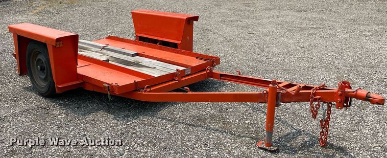 image for item LJ9770 1974 Ditch Runner S2  tilt deck utility trailer