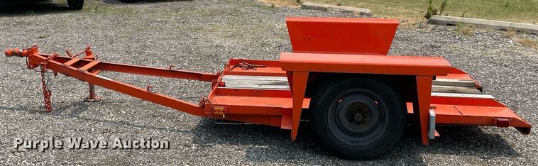 image for item LJ9770 1974 Ditch Runner S2  tilt deck utility trailer