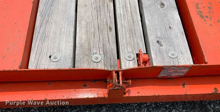 image for item LJ9770 1974 Ditch Runner S2  tilt deck utility trailer