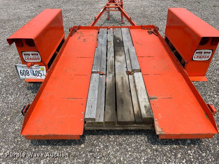 image for item LJ9770 1974 Ditch Runner S2  tilt deck utility trailer