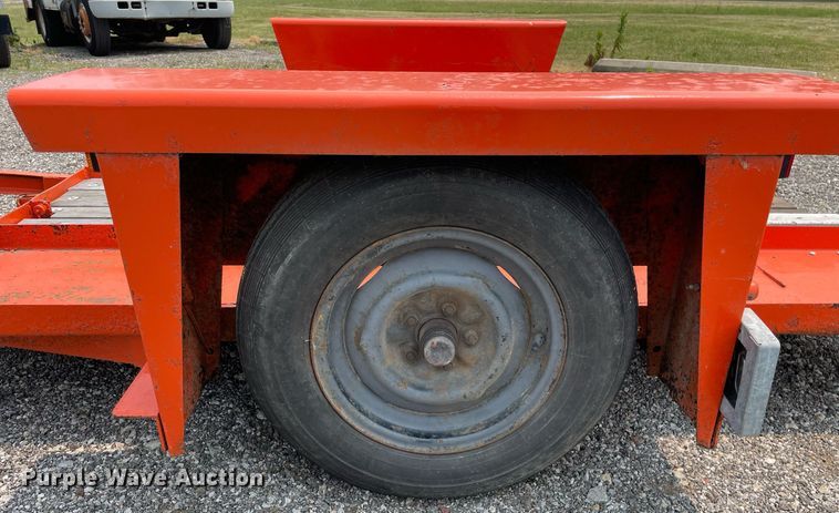 image for item LJ9770 1974 Ditch Runner S2  tilt deck utility trailer