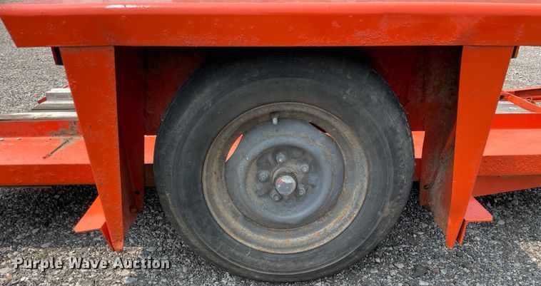 image for item LJ9770 1974 Ditch Runner S2  tilt deck utility trailer