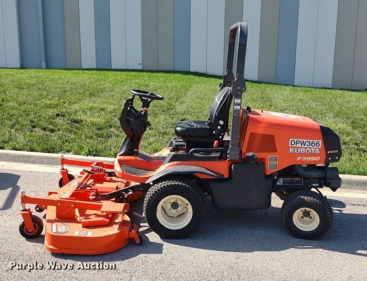 image for item LL9158 2020 Kubota F3990  lawn mower