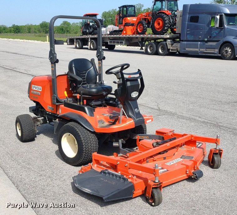 image for item LL9161 2020 Kubota F3990  lawn mower