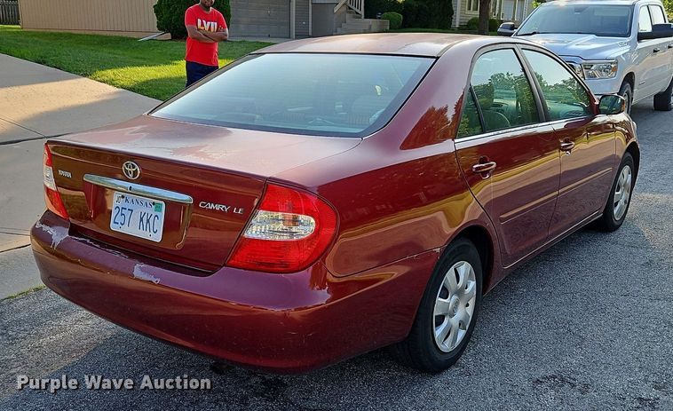 image for item LL9266 2002 Toyota Camry LE