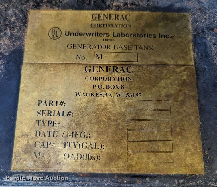 image for item LM9801 1998 Olympian  generator