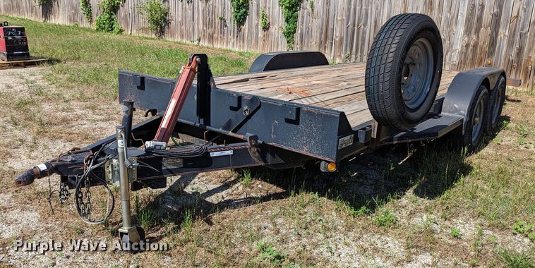 image for item LM9812 2006 Friesen  tilt deck equipment trailer