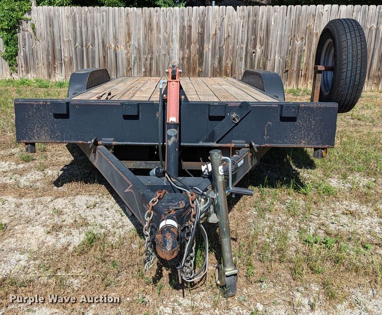 image for item LM9812 2006 Friesen  tilt deck equipment trailer