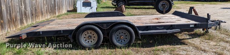 image for item LM9812 2006 Friesen  tilt deck equipment trailer