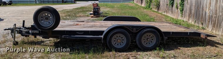 image for item LM9812 2006 Friesen  tilt deck equipment trailer