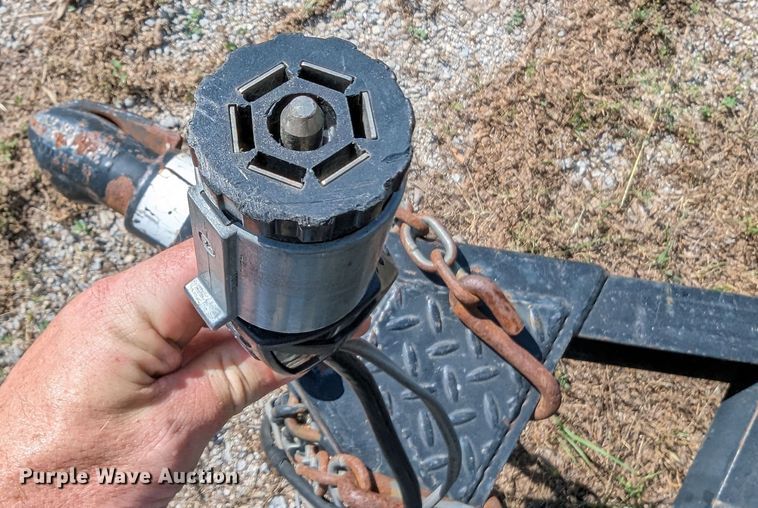 image for item LM9812 2006 Friesen  tilt deck equipment trailer