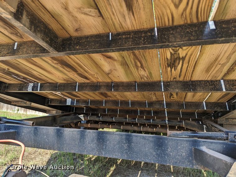 image for item LM9812 2006 Friesen  tilt deck equipment trailer