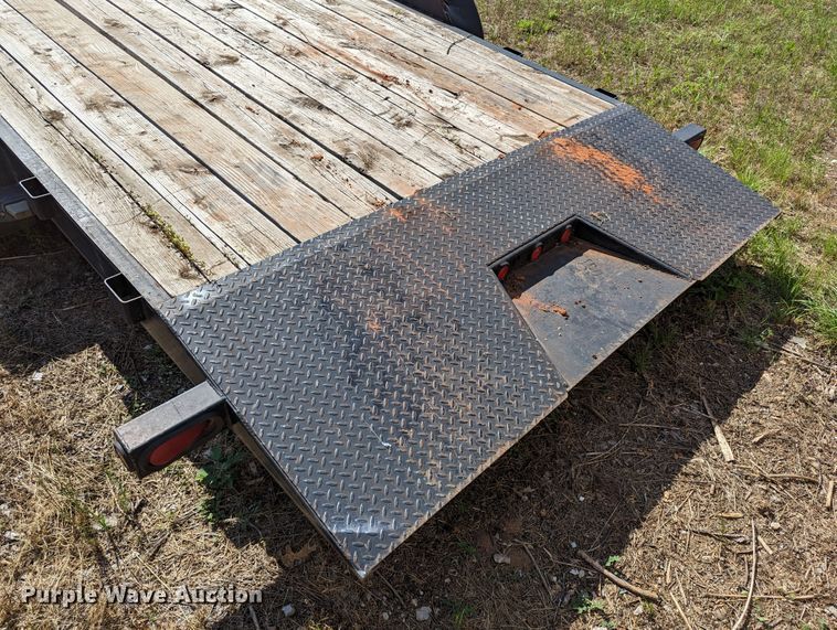 image for item LM9812 2006 Friesen  tilt deck equipment trailer