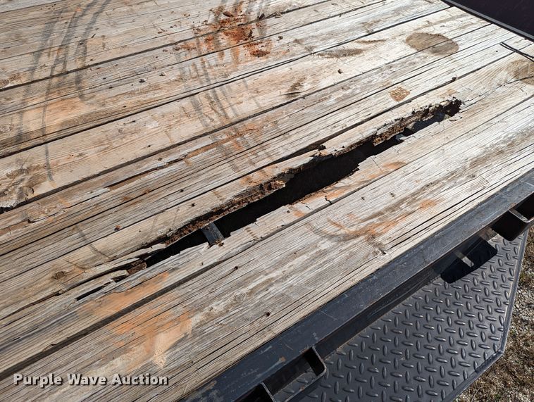 image for item LM9812 2006 Friesen  tilt deck equipment trailer