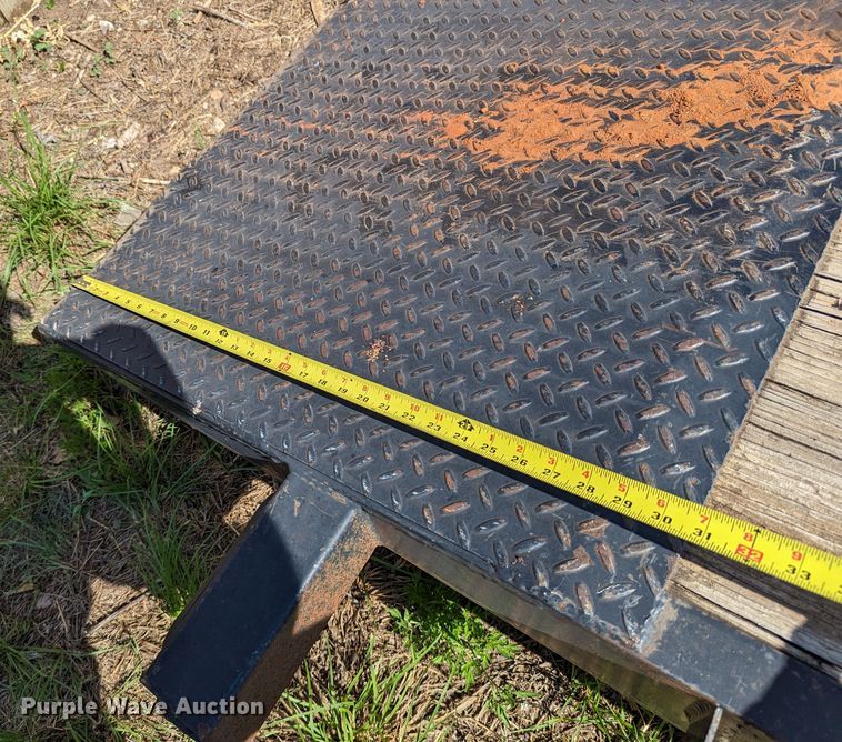 image for item LM9812 2006 Friesen  tilt deck equipment trailer