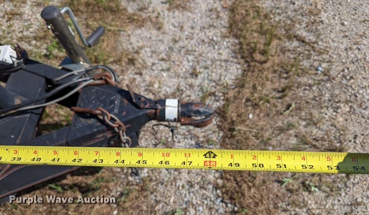 image for item LM9812 2006 Friesen  tilt deck equipment trailer