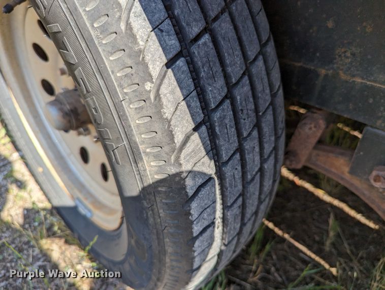 image for item LM9812 2006 Friesen  tilt deck equipment trailer