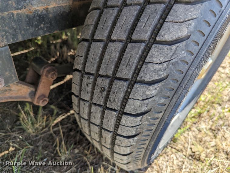 image for item LM9812 2006 Friesen  tilt deck equipment trailer