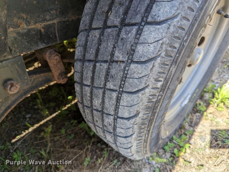 image for item LM9812 2006 Friesen  tilt deck equipment trailer