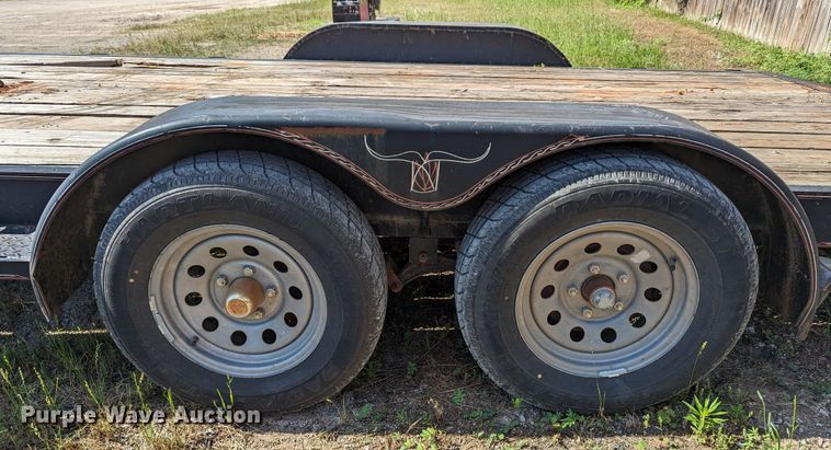 image for item LM9812 2006 Friesen  tilt deck equipment trailer