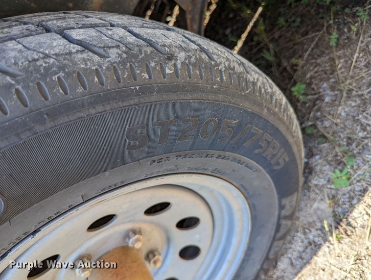 image for item LM9812 2006 Friesen  tilt deck equipment trailer