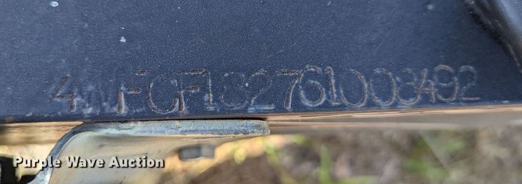 image for item LM9812 2006 Friesen  tilt deck equipment trailer