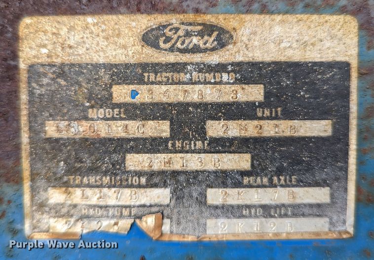 image for item LM9815 1973 Ford 5000  tractor