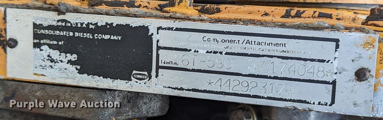 image for item LM9818 Cummins 6T-590  engine