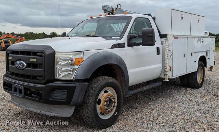 image for item LM9829 2011 Ford F550 Super Duty  utility / service truck