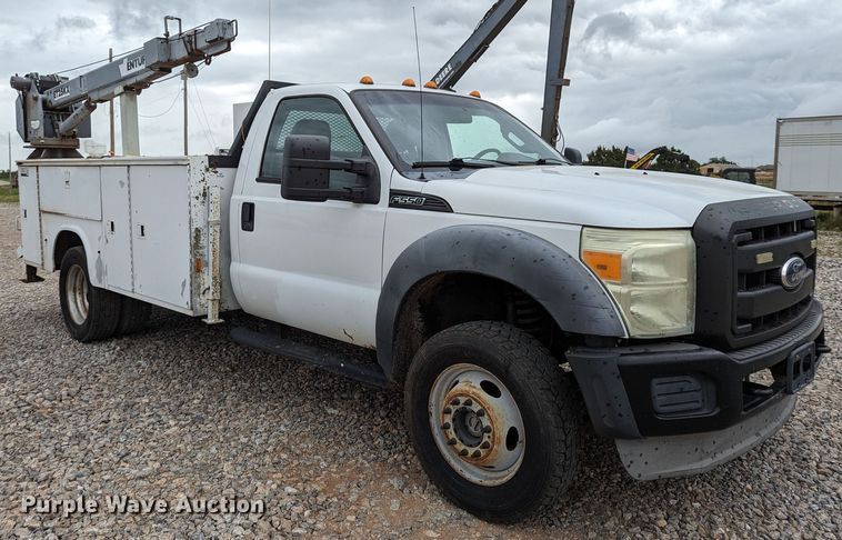 image for item LM9829 2011 Ford F550 Super Duty  utility / service truck