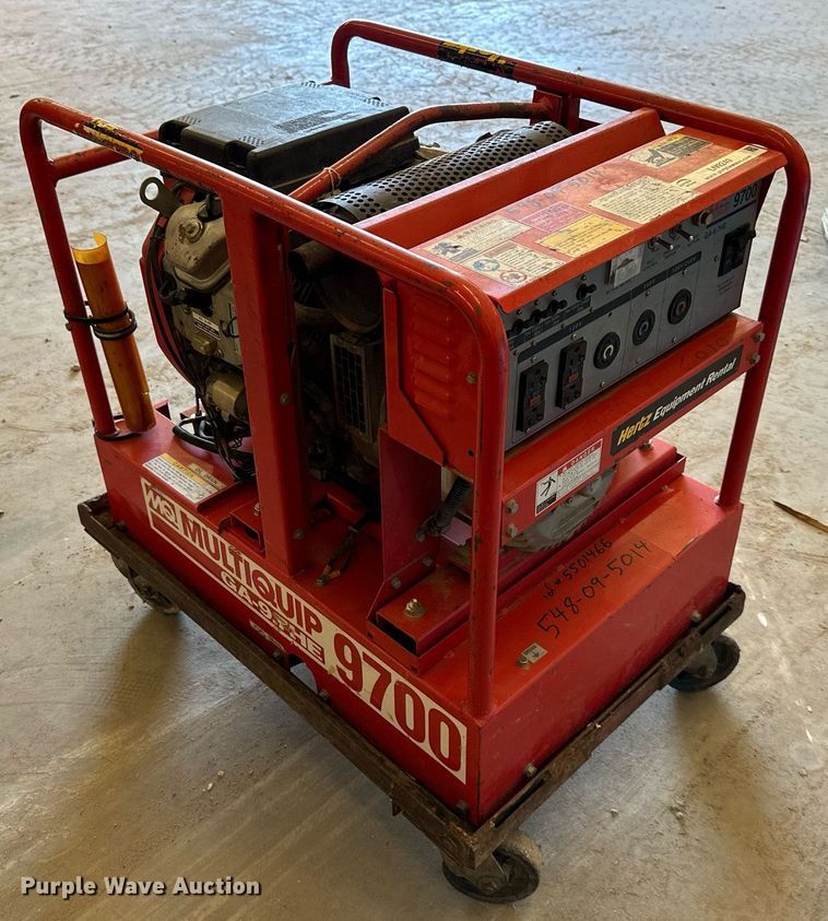 image for item LN9249 MultiQuip  GA9.7HE generator